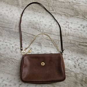 La Tour Eiffel 1887 leather mini shoulder bag